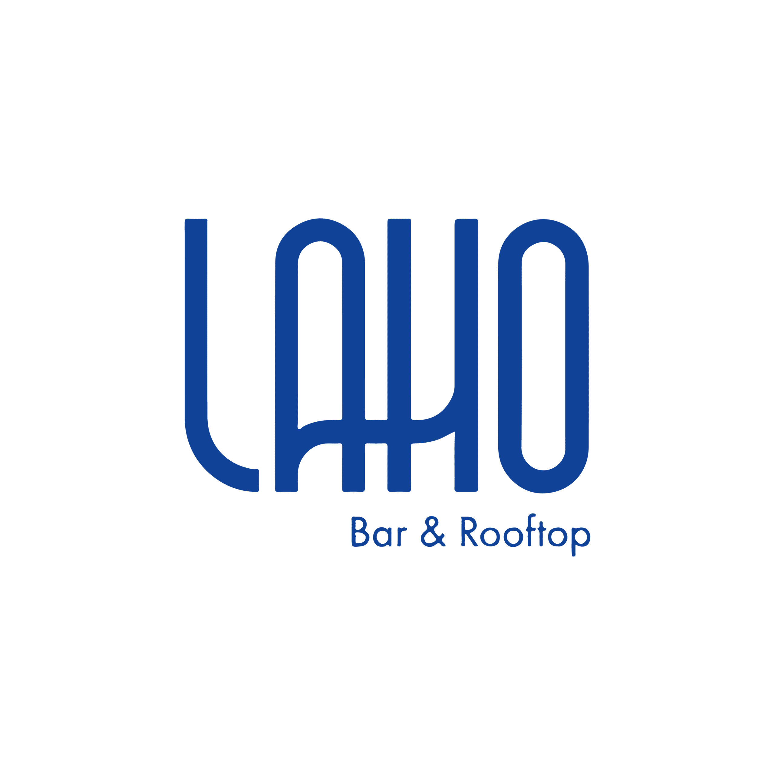 Le logo du bar lakho et du toit.