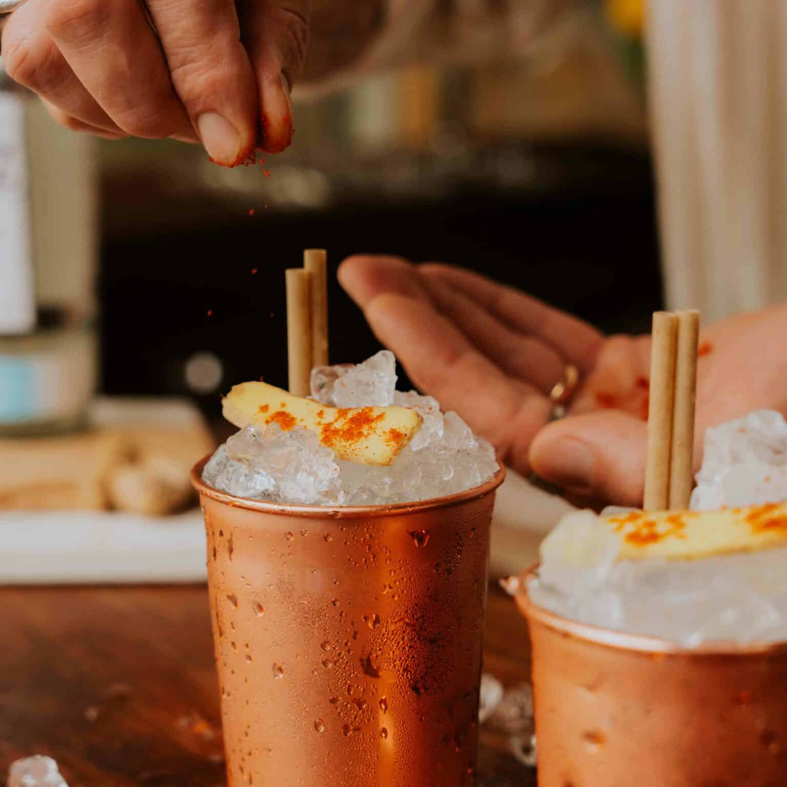hysope premium mixers français bio cocktail mezcal mule ginger beer spicy