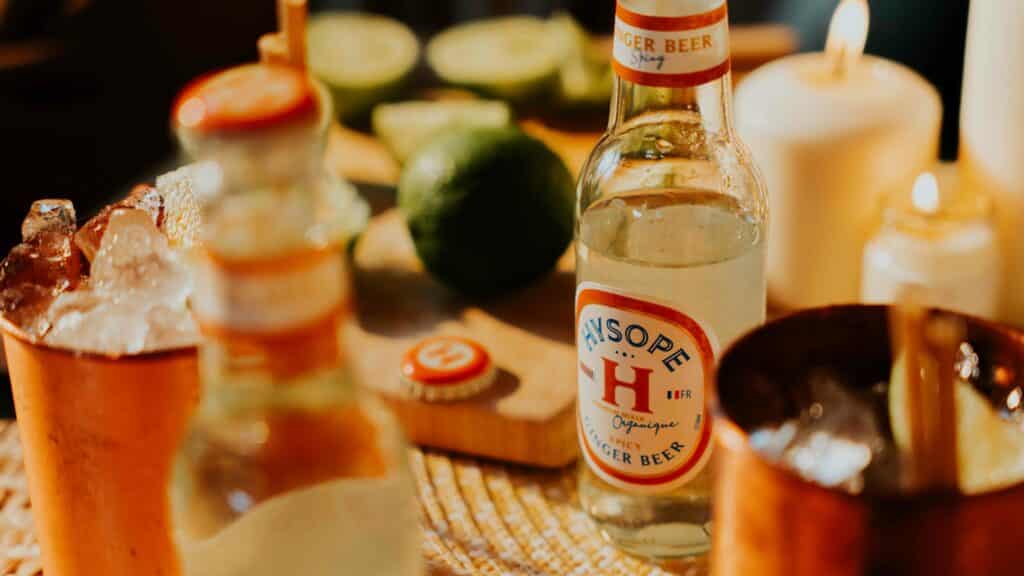 hysope premium mixers français ginger beer spicy moscow mule