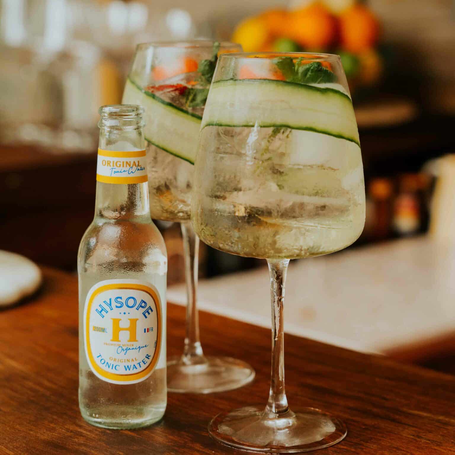 hysope premium mixers français bio cocktail tonic water original lillet tonic parfait