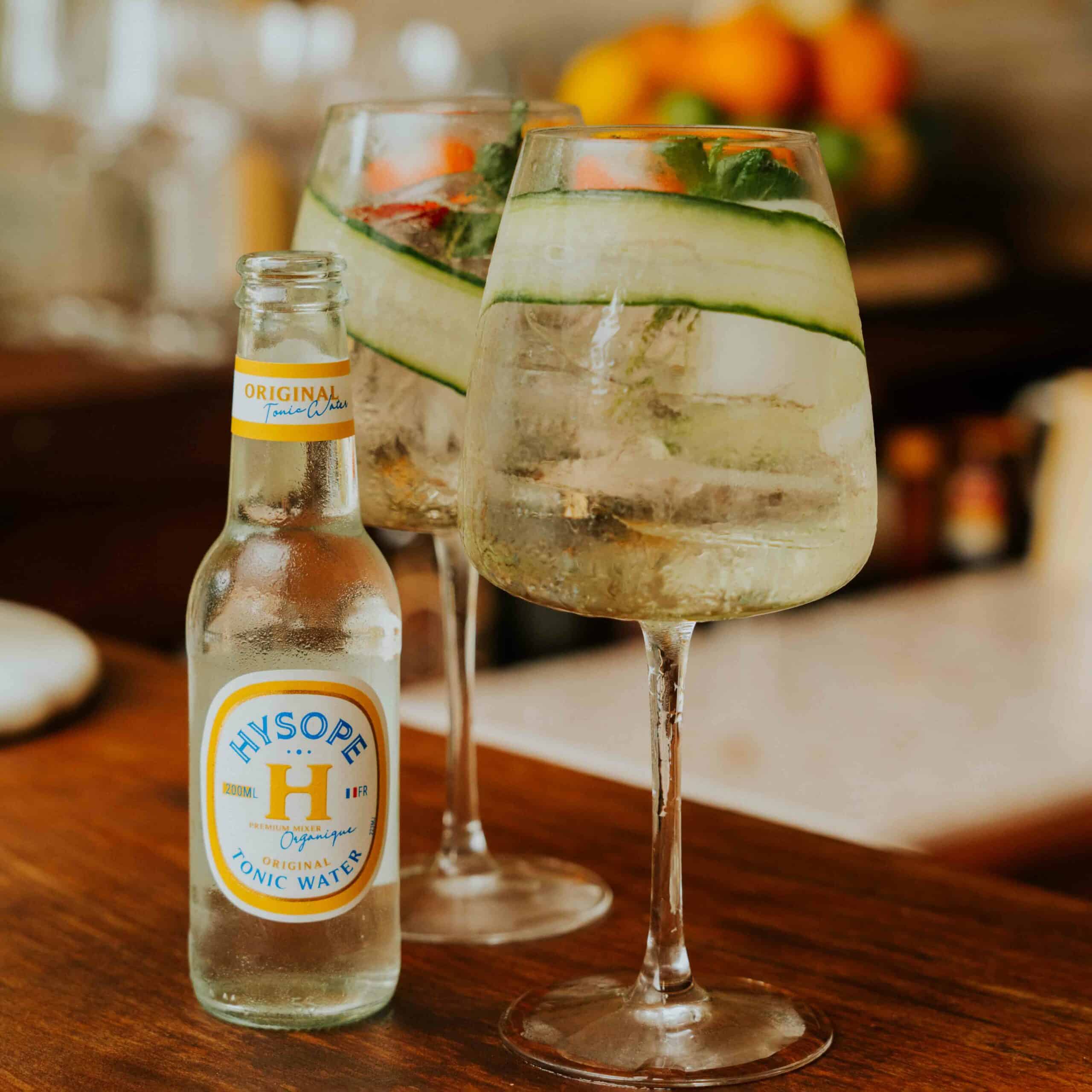 hysope premium mixers français bio cocktail lillet tonic water original