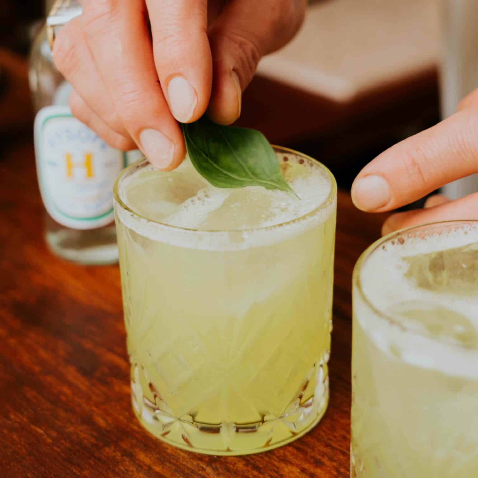 hysope premium mixers français bio cocktail basil smash tonic water concombre