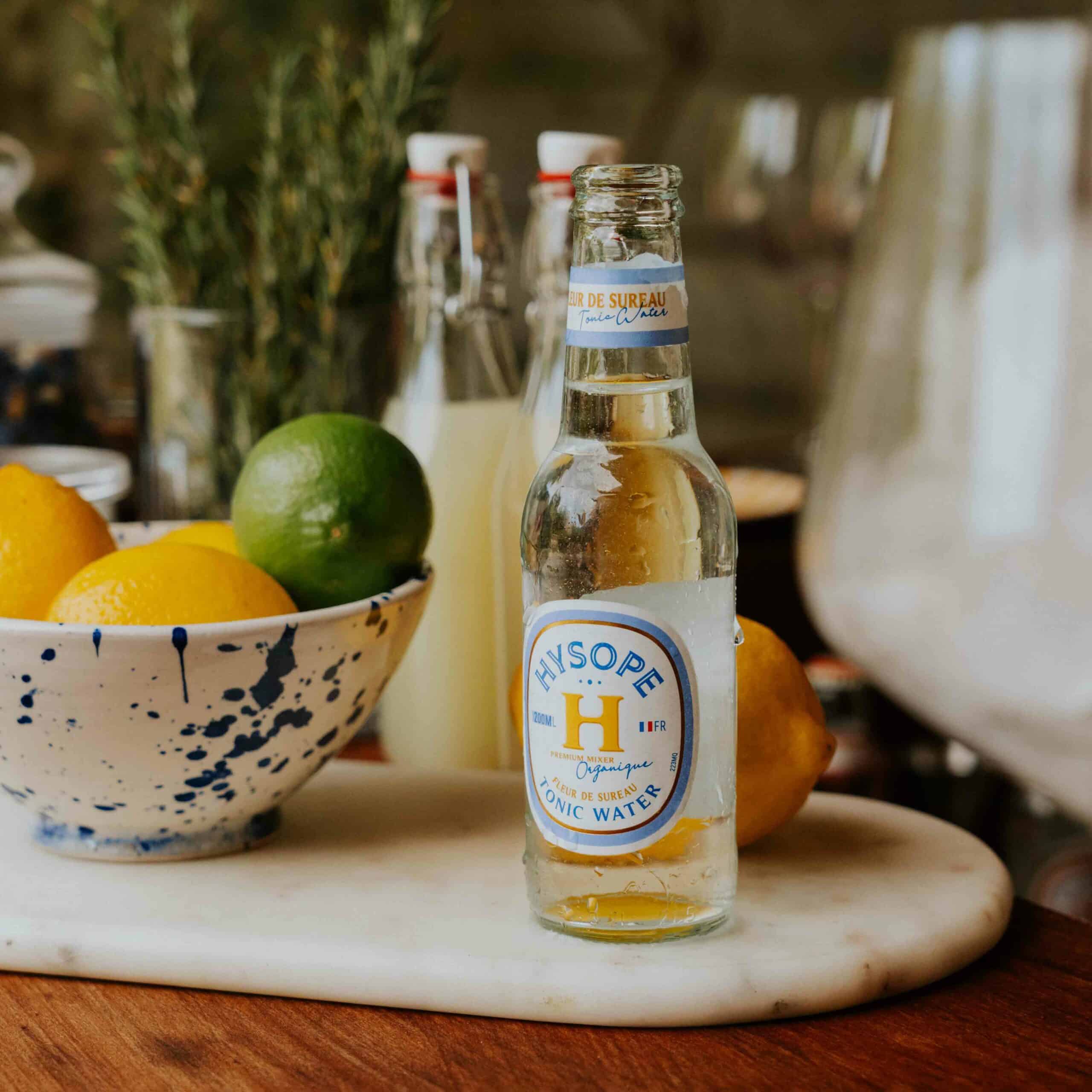 hysope premium mixers français bio cocktail tonic water fleur de sureau