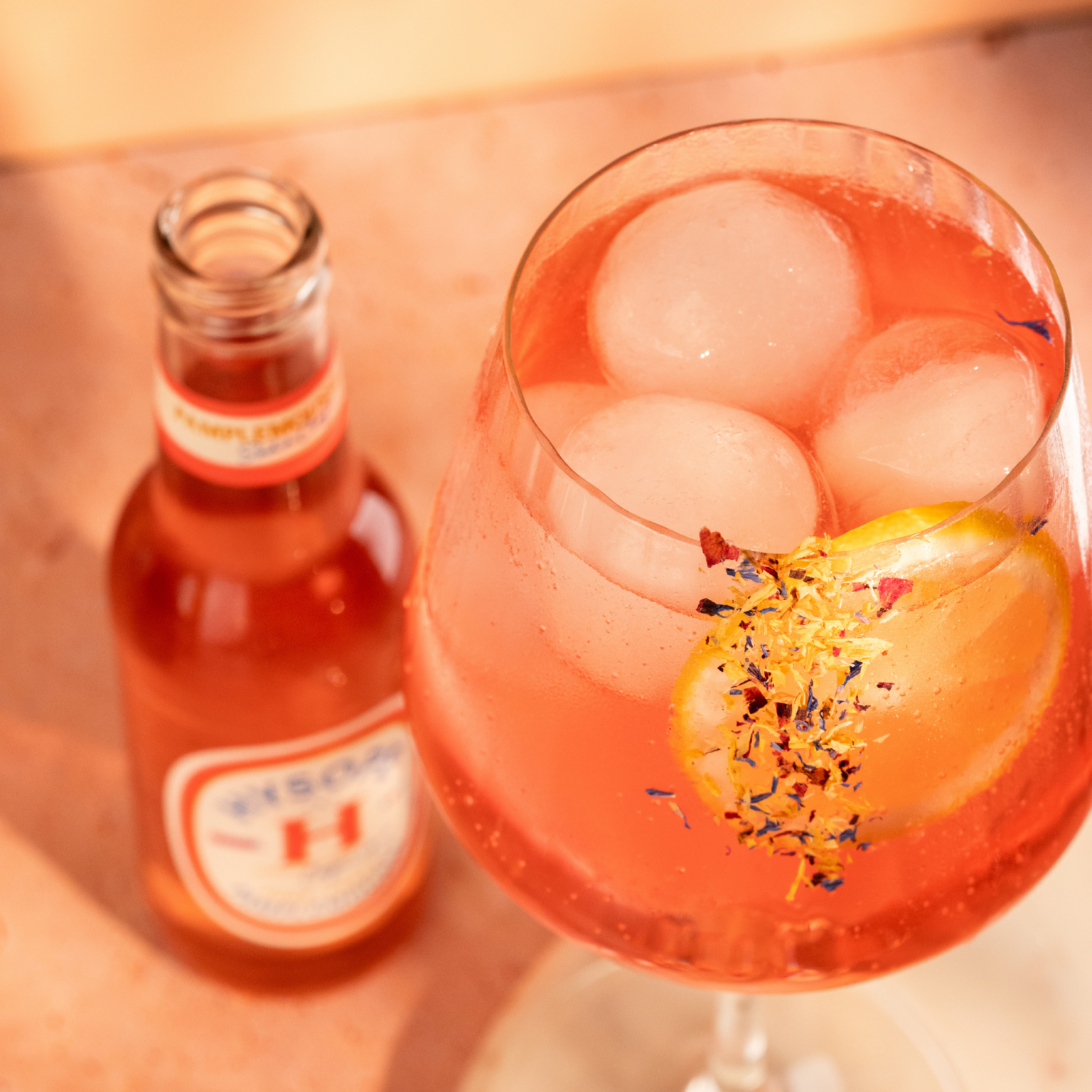 spritz rosé soda craft pamplemousse