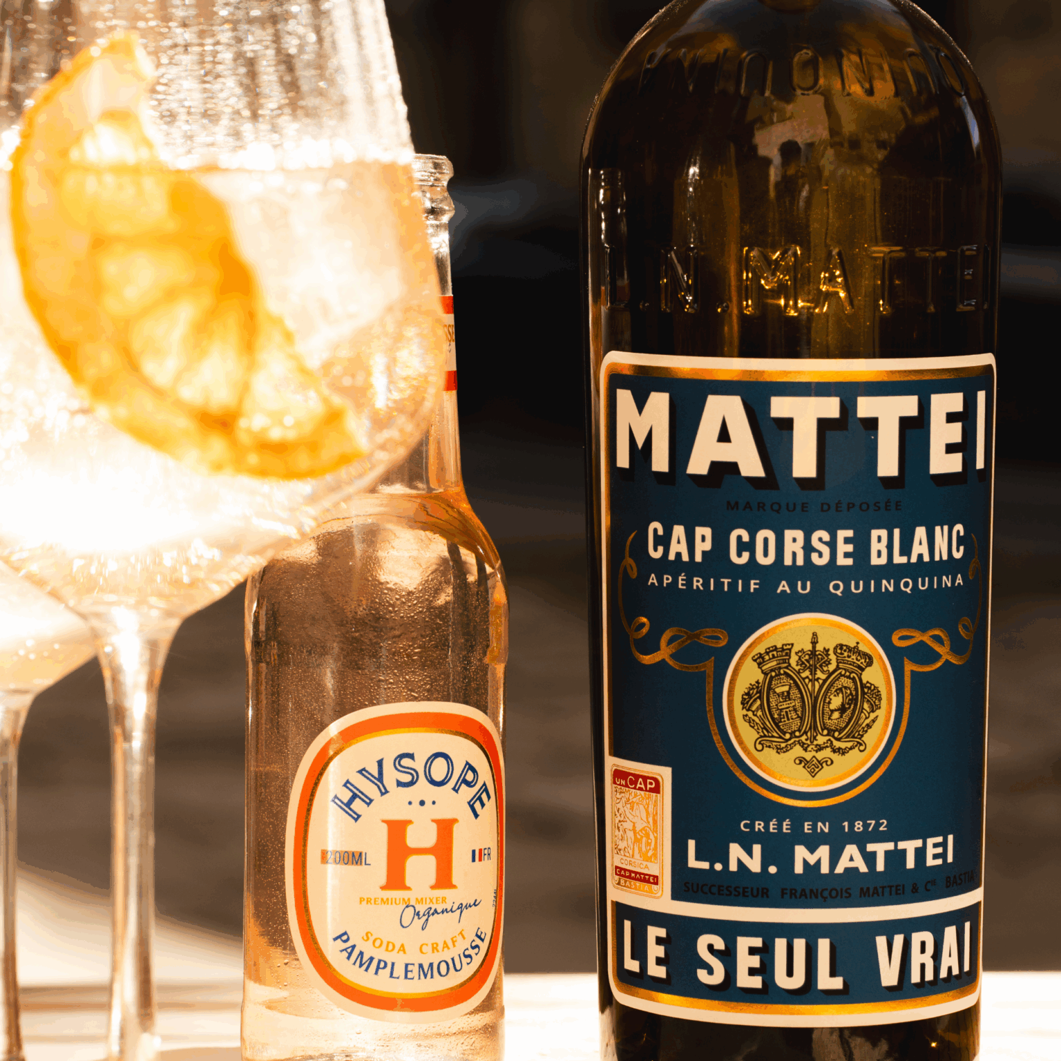 Le Cap' Pamp, un cocktail signé Hysope et Mattei