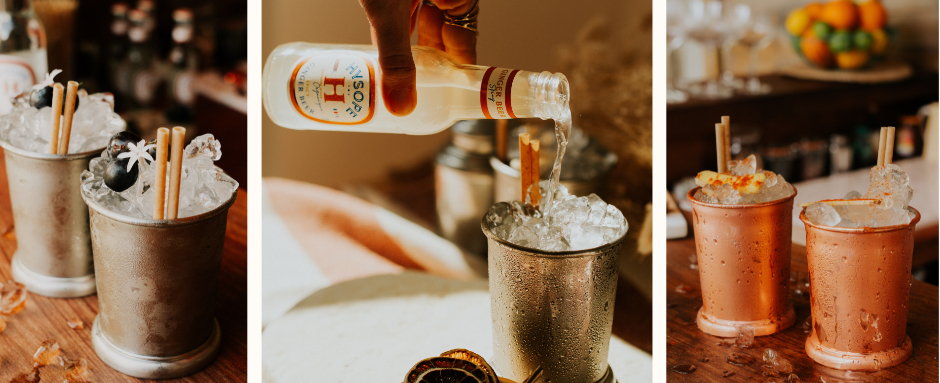 Les cocktails réalisables avec la Ginger Beer.