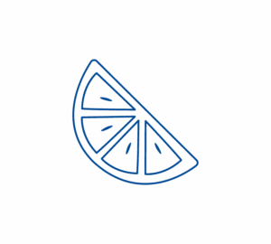 Tranche d’agrume illustrant la touche de fraîcheur du Lillet Spritz Rosé Hysope