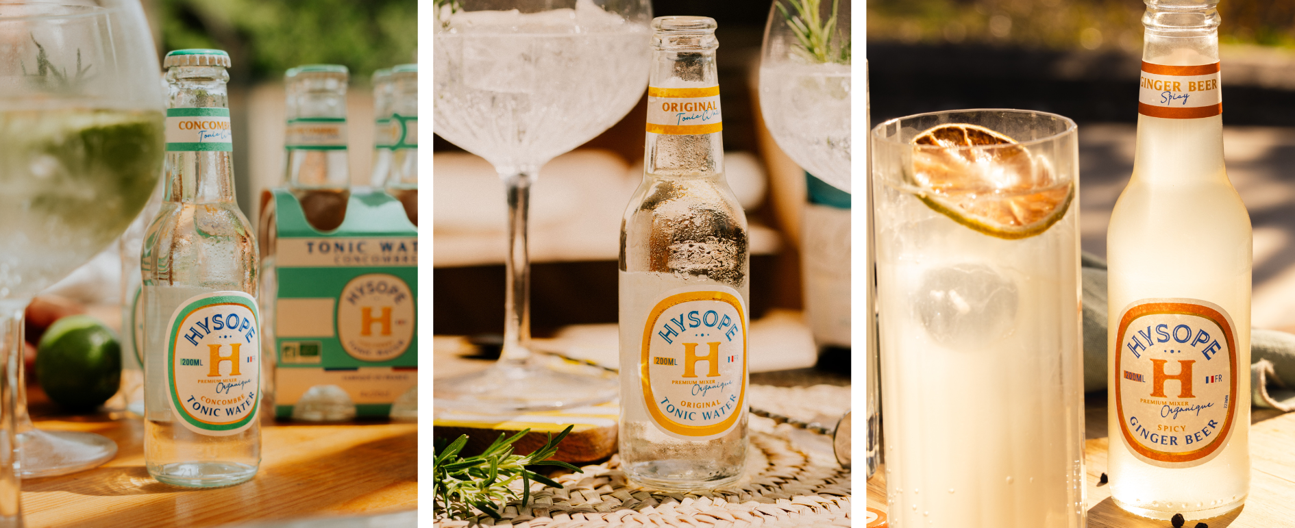 Les meilleurs tonics et ginger beer du monde sont français et c'est Hysope !