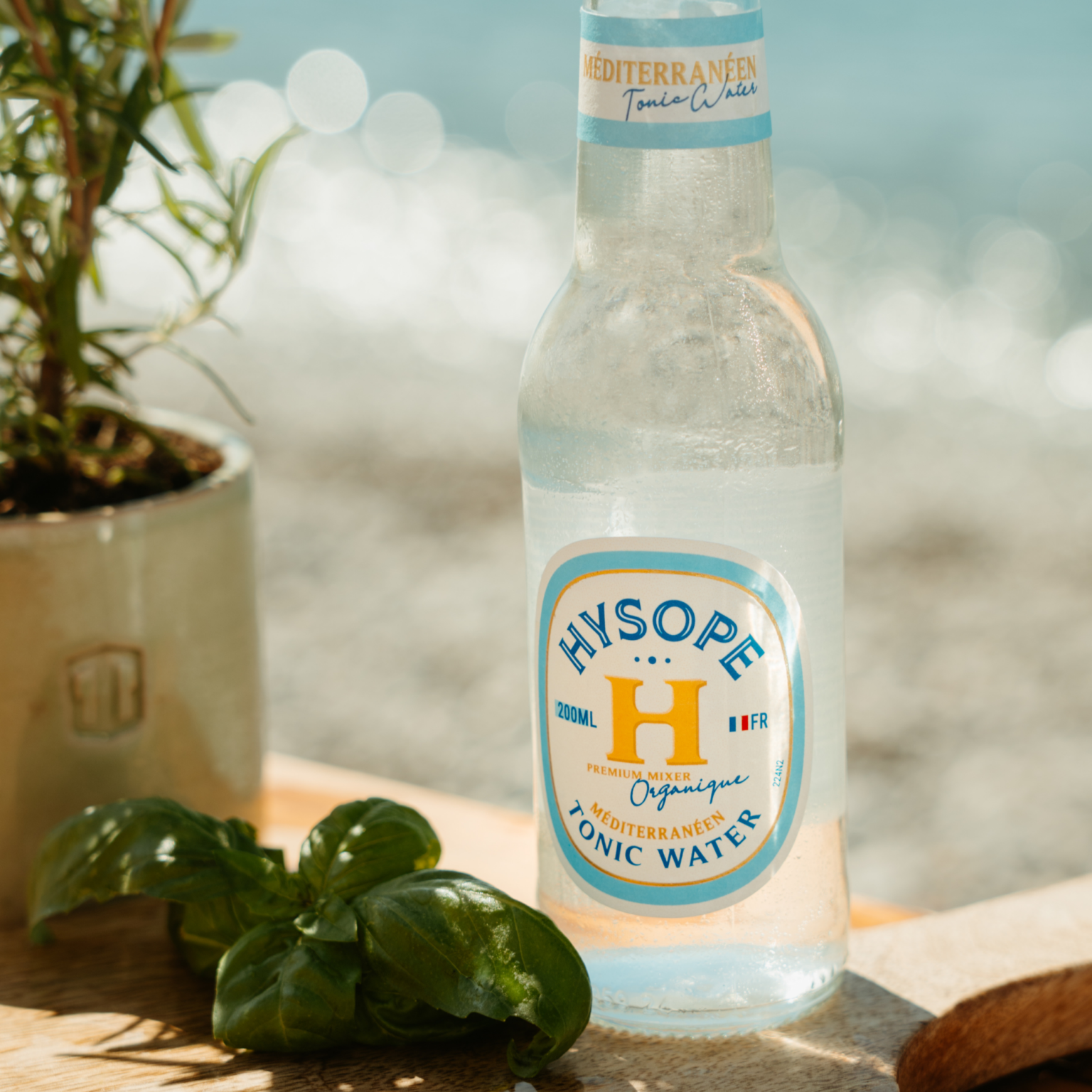 Tonic Water Méditerranéen Hysope basilic thym