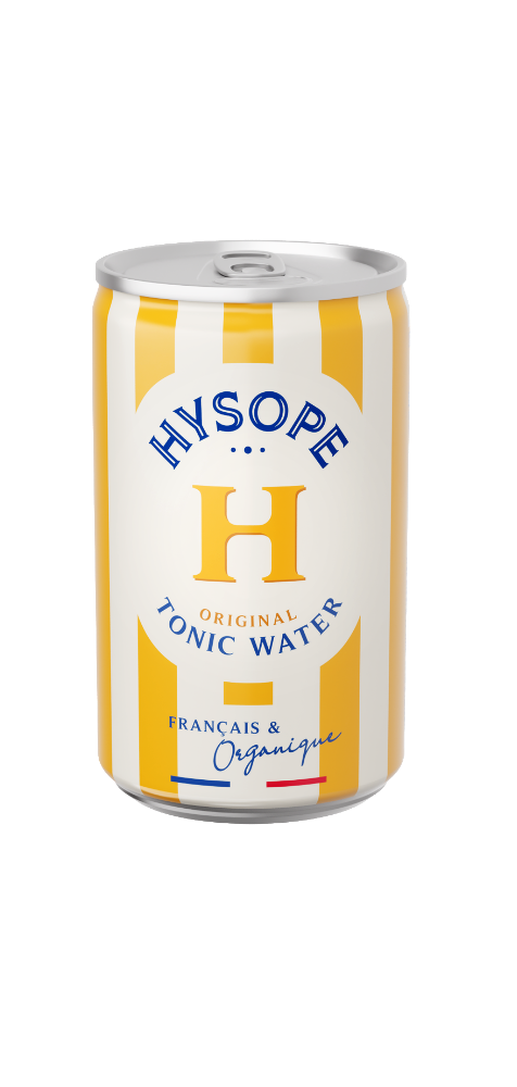 hysope premium mixers bio français tonic original canette