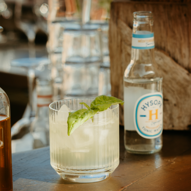 Basil smash Méditerranéen Tonic Water Méditerranéen Hysope 2