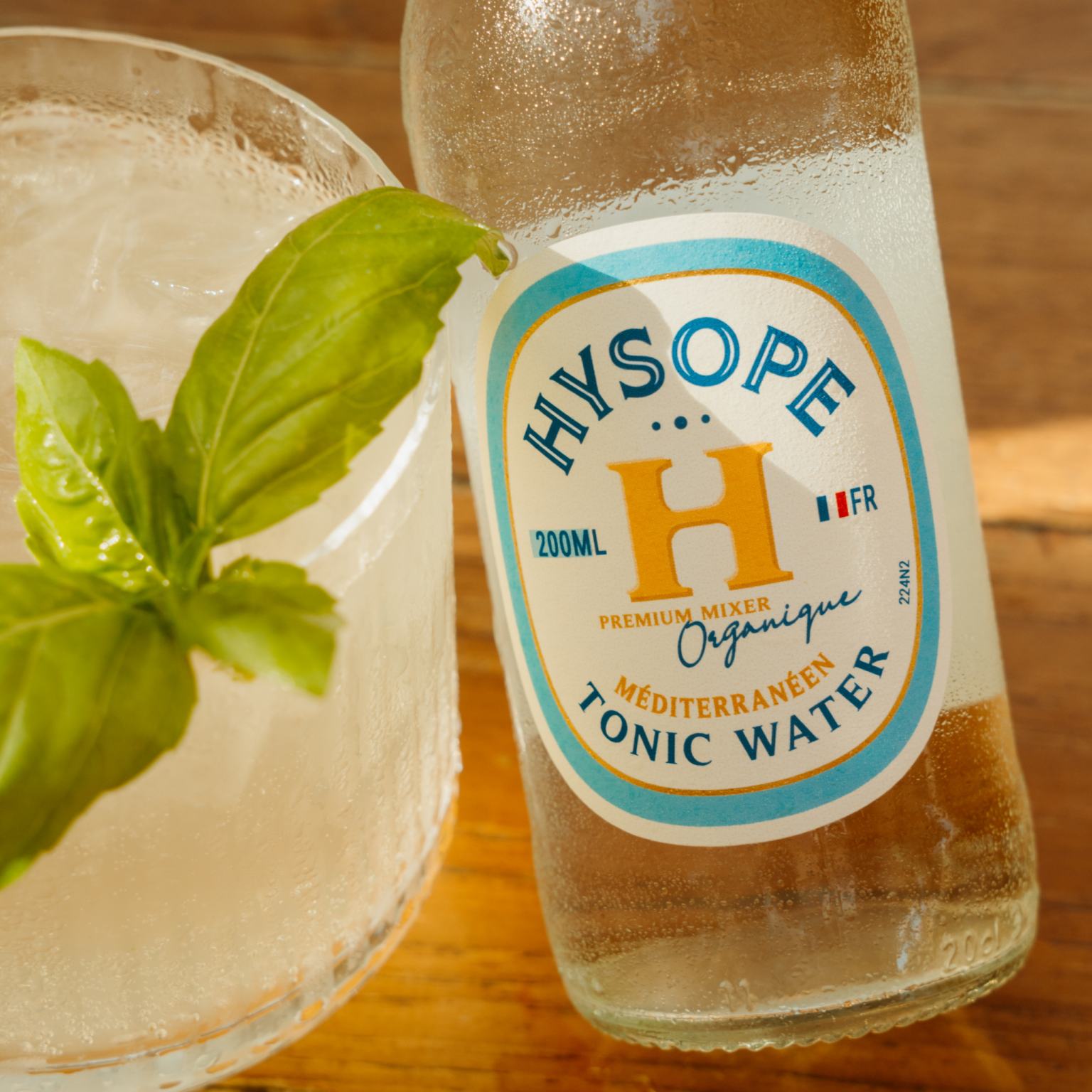 Basil smash Méditerranéen Tonic Water Méditerranéen Hysope 3